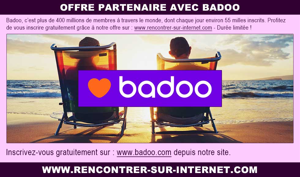 Offre partenaire de Badoo